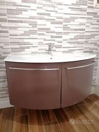 Mobile da bagno a 2 ante