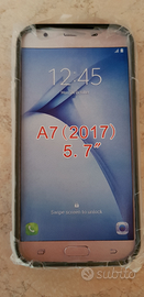 Custodia Samsung Galaxy A7 nera