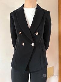 Liu Jo - blazer doppiopetto nero - tg. 40