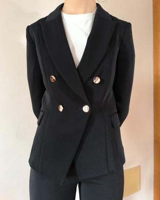 Liu Jo - blazer doppiopetto nero - tg. 40