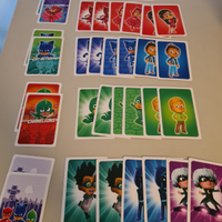 Carte gioco + timbri Pjmasks