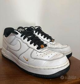 Nike Air Force 1'07 Mini Jewel "White Black Gold"