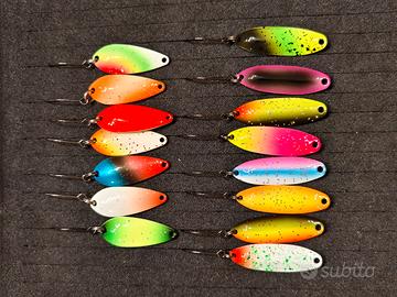 15 Ondulanti - Spoon Trout Area 3.8gr - 4 gr Nuovi