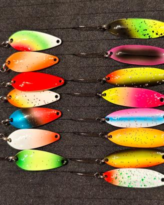 15 Ondulanti - Spoon Trout Area 3.8gr - 4 gr Nuovi