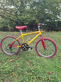 Bicicletta fabbricazione italiana x bambini 5 a 9