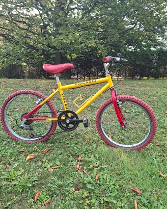 Bicicletta fabbricazione italiana x bambini 5 a 9