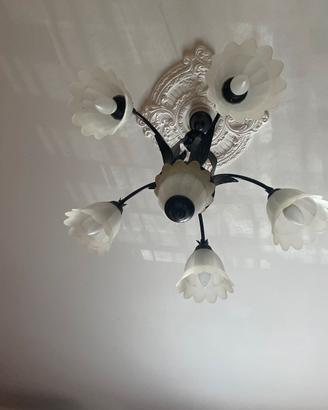 Lampadario  5 punti luce