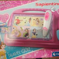 Sapientino Travel Quiz Disney Princess Clementoni