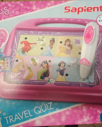 Sapientino Travel Quiz Disney Princess Clementoni