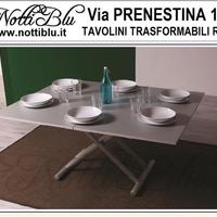 Tavolino Trasformabile Universe base sali/scendi