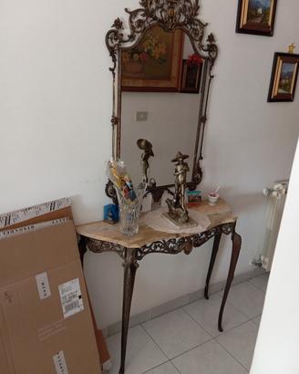 mobile ingresso oppure toilette stile barocco 