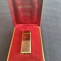 Accendino Ronson vintage, placcato oro