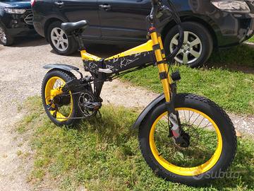 bici elettrica marca LANKELEISI