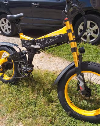 bici elettrica marca LANKELEISI