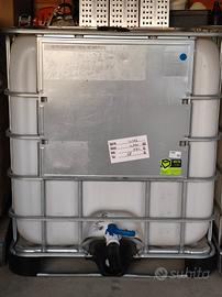 cisterne 1000 litri acque piovane orti