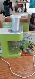 affettatrice a spirale per verdure