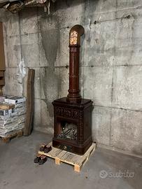 Stufa caminetto a legna tipo Franklin