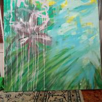 Quadro colorato fatto a mano