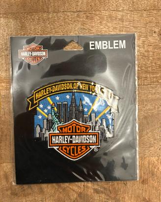 Harley davidson emblem/emblema/patch New York