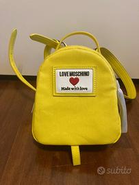 Love Moschino: zainetto borsetta canvas