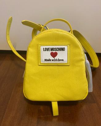 Love Moschino: zainetto borsetta canvas