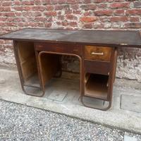 scrivania da restaurare epoca vecchia vintage