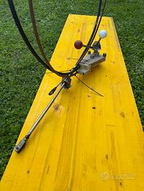 Leva cambio ed acceleratore per barca entrobordo