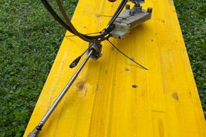 Leva cambio ed acceleratore per barca entrobordo