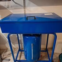 vasca lavapezzi da officina