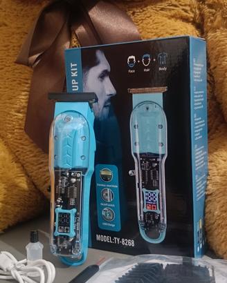 Rasoio elettrico barba/capelli professionale led