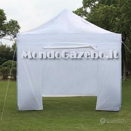 Gazebo pieghevole 3x3mt blu per mercatini - Mondo Gazebo