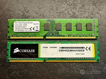 DDR3 8GB DIMM (4x2)