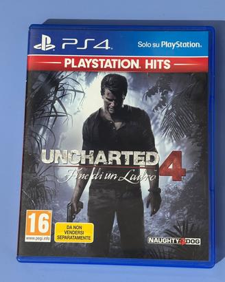 Uncharted 4 per ps4 e ps5