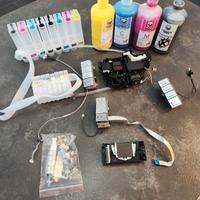 Epson R2400 kit Testina CISS Capping station ink