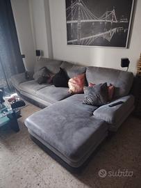 DIVANO LETTO IN TESSUTO!