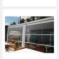 telo pvc trasparente motorizzate dehor tenda