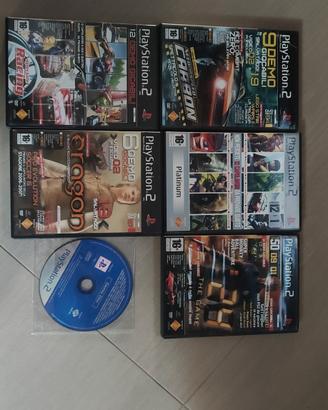 Lotto giochi demo per Playstation 2