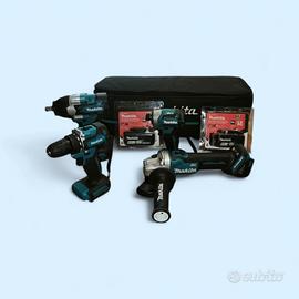 Makita set utensili a batteria da furgone lavoro