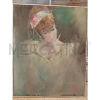 QUADRO VECCHIO GINO TILI OLIO SU TELA 50 X 40 VOLT