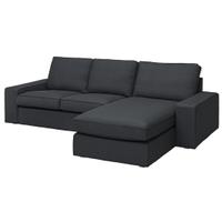 Divano Kivik Ikea + poggiapiedi pari al nuovo