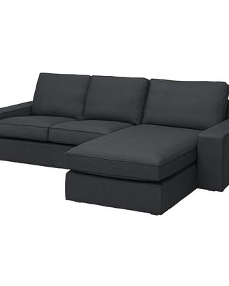 Divano Kivik Ikea + poggiapiedi pari al nuovo