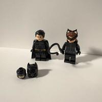 Batman Catwoman Minifigure DC Supereroi Lotto
