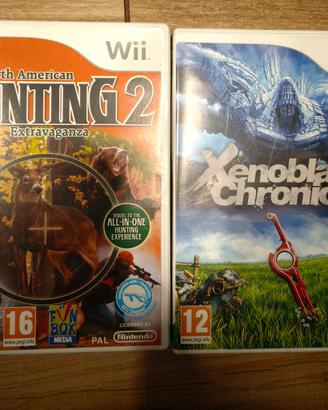 Lotto giochi WII con Xenoblade 