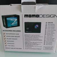 Action camera Momo Design nuova