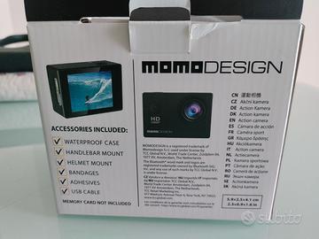 Action camera Momo Design nuova