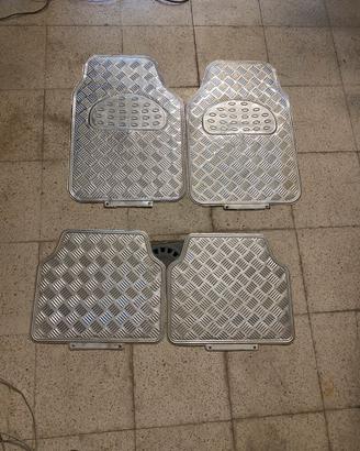 tappetini effetto pedana in alluminio