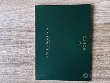 libretto rolex day date Oyster perpetual originale
