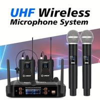 Kit Radio Microfoni  UHF  DUAL