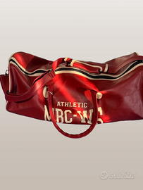 Borsa sportiva vintage Athletic similpelle