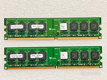 RAM Unigen 1GB PC2-5300 DDR2-667MHz